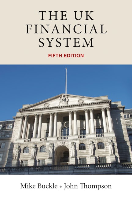 Book cover image for The UK financial system ISBN: 9780719082931